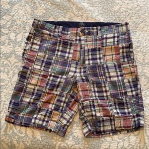 J. CREW- Madras Gramercy short